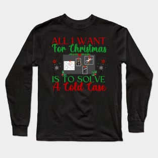 Cold Case Solve Xmas Long Sleeve T-Shirt